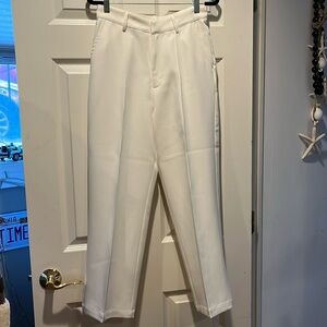 White tailored Pants